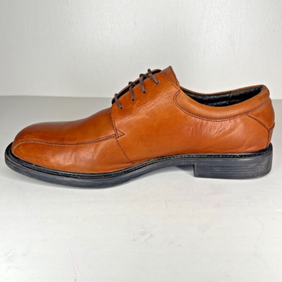 Nunn Bush Men's Brown Leather Marcell Bicycle Toe Oxford Dress Shoes Sz 10.5 - Picture 4 of 10